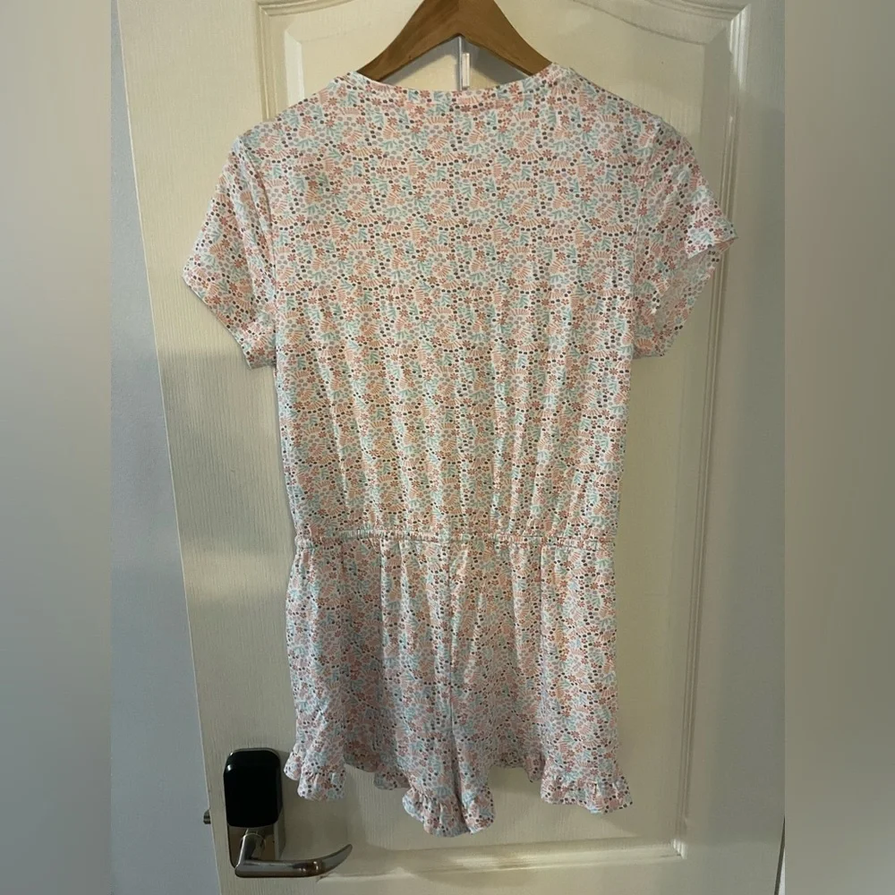 La Vie En‎ Rose Floral Wrap Pajama jumper